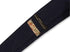 royal navy blue with pin spot design cotton tie